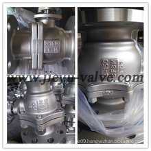 Gas Industrial Flanged Stainless Steel Floating Ball Valve